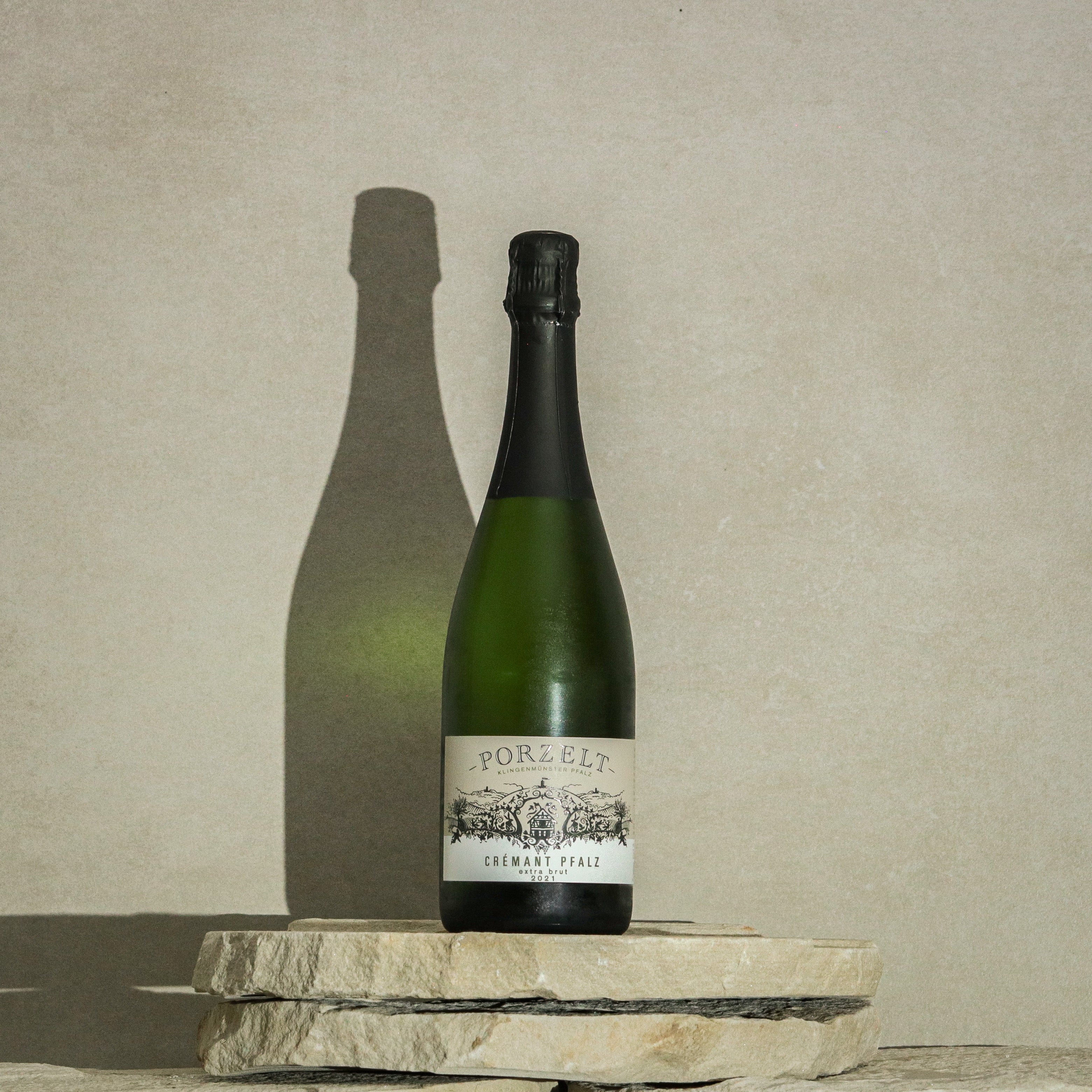 Crémant Pfalz Blanc et Noir Extra Brut PORZELT 2021